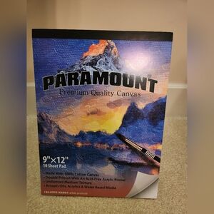 Paramount Premium Quality Canvas Pad - Blue and Yellow